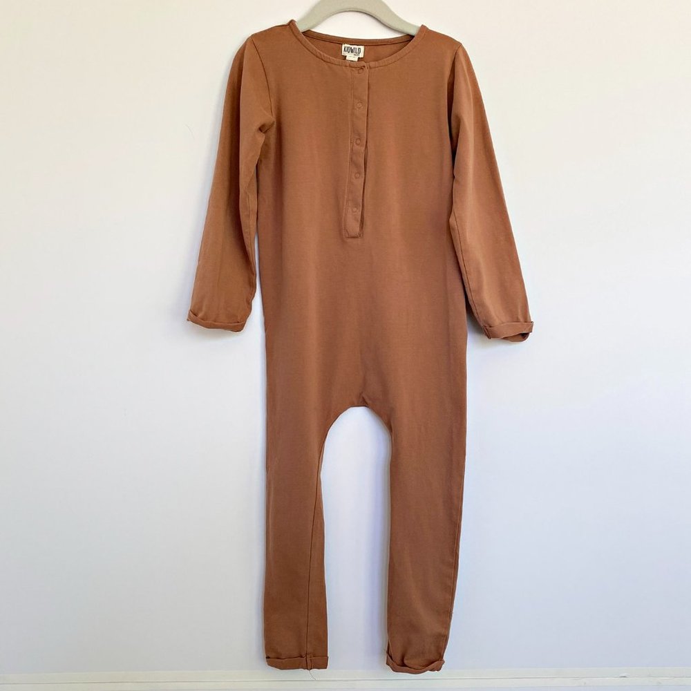 KIDWILD - Organic Henley Playsuit